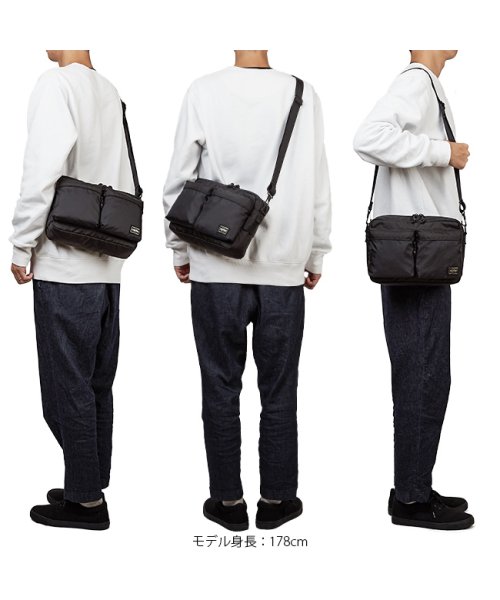 吉田カバン ポーター フォース ショルダーバッグ メンズ ミリタリー Porter 855 ポーター Porter D Fashion