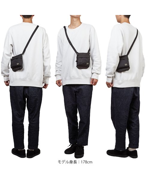 吉田カバン ポーター フォース ミニ ショルダーバッグ メンズ ミリタリー Porter 855 ポーター Porter D Fashion