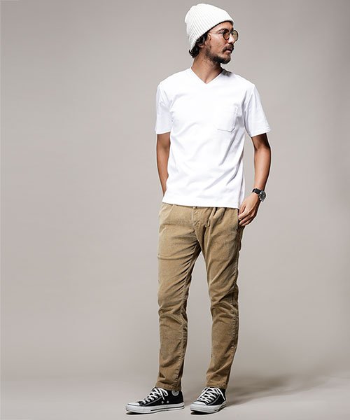 Anti Soaked ヘビーvネックtシャツ 502443626 ナノ ユニバース Nano Universe D Fashion