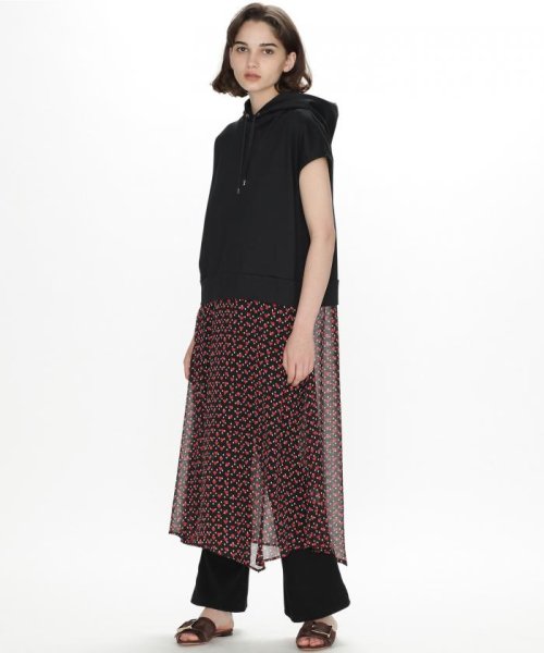 ハートドッキング裏毛ワンピース グレースコンチネンタル Grace Continental D Fashion