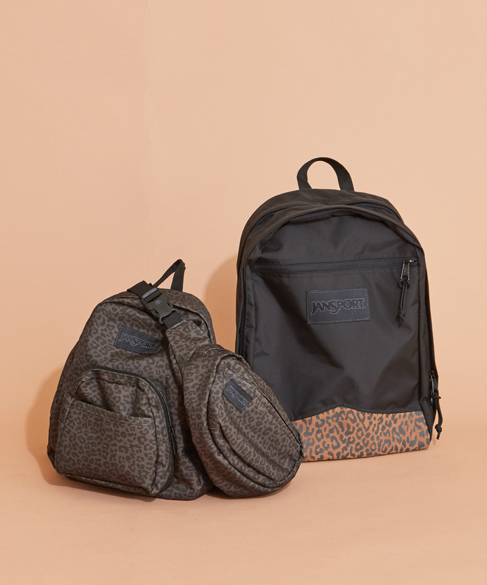 別注】＜JANSPORT＞∴ハーフパイント レオパードプリント