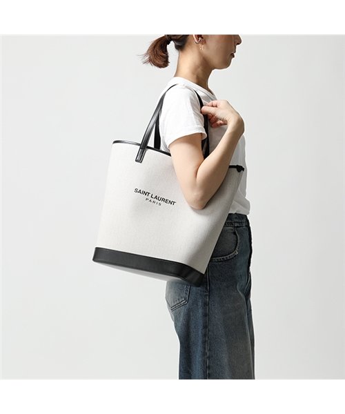 551595 9J56E 9273 TEDDY テディ リネン×レザー トートバッグ バケツバッグ 巾着付き レディース(502444194) サンローランパリ(SAINT LAURENT) - d fashion 551595 9J56E 9273 TEDDY テディ リネン×レザー トートバッグ バケツバッグ 巾着付き レディース(502444194) サンローランパリ(SAINT LAURENT) - d fashion
