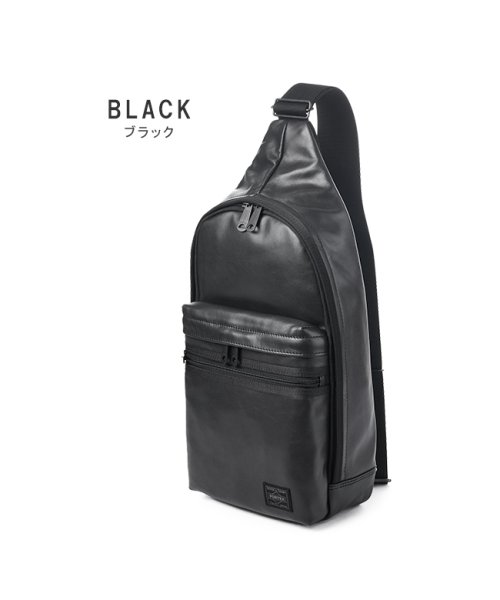 吉田カバン ポーター アルーフ ボディバッグ ワンショルダーバッグ メンズ ブランド 本革 Porter 023 ポーター Porter D Fashion 吉田カバン ポーター アルーフ ボディバッグ ワンショルダーバッグ メンズ ブランド 本革 Porter 023 ポーター Porter D Fashion