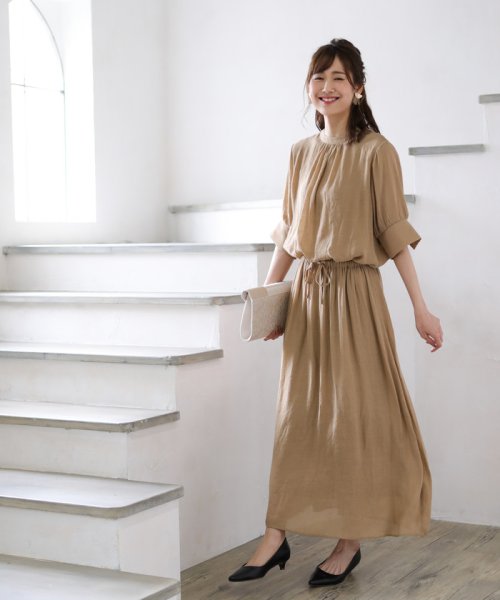 セール 50 Off Web限定 手洗いできる ウォッシャブルスラブマキシワンピース コーエン Coen D Fashion