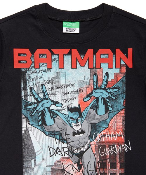 セール バットマン Batman コラボ コラボtシャツ カットソー ユナイテッド カラーズ オブ ベネトン ボーイズ Benetton United Colors Of Benetton Boys D Fashion