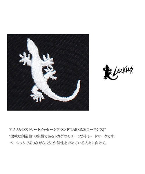 セール ラーキンス Larkins 刺繍 キャップ メンズ 帽子 ベースボールキャップ トップイズム Topism D Fashion