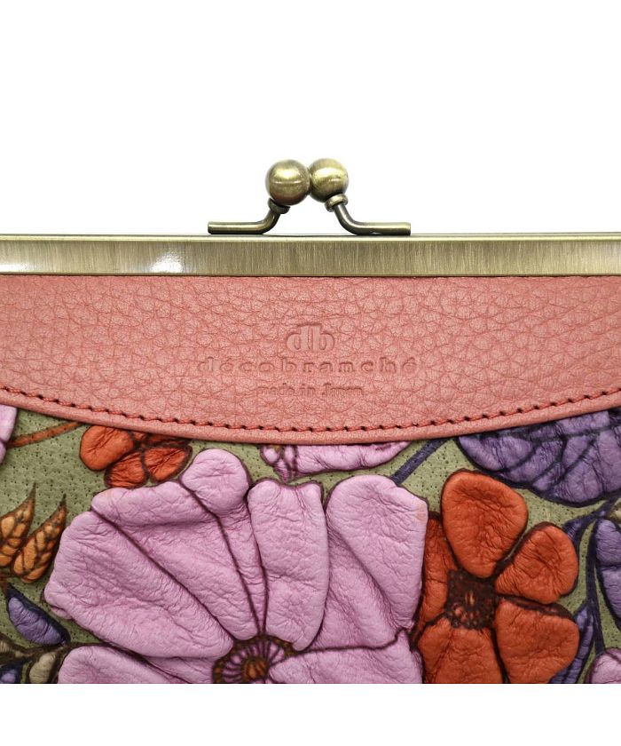 デコブランシェ decobranche デコブランシェ 長財布 decobranche がま口 KYOUKA 京香 友禅革 小銭入れあり  dー03ー03(502461891) | デコブランシェ(decobranche) - d fashion