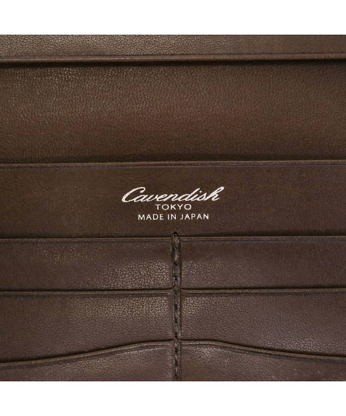 CAVENDISH/キャベンディッシュ ショートジップ財布（コードバン