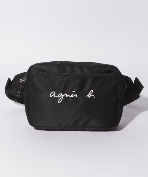 Gl11 E Banane ロゴ刺繍ボディバッグ アニエスベー アンファン Agnes B Enfant D Fashion Gl11 E Banane ロゴ刺繍ボディバッグ アニエスベー アンファン Agnes B Enfant D Fashion