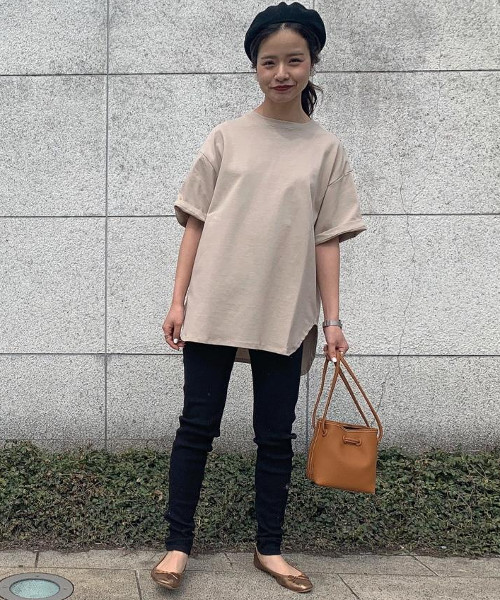 【別倉庫からの配送】 セール 30%OFF】【19SS新色】BIG TEE(501573857) | アダム Tシャツ(半袖/袖なし)