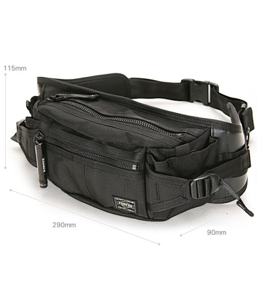吉田カバン ポーター ヒート ウエストバッグ ボディバッグ メンズ レディース ブランド 横型 Porter 703 ポーター Porter D Fashion 吉田カバン ポーター ヒート ウエストバッグ ボディバッグ メンズ レディース ブランド 横型 Porter 703 ポーター Porter D Fashion
