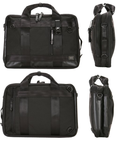 吉田カバン ポーター ヒート 3way ビジネスバッグ リュック メンズ B4 Porter 703 ポーター Porter D Fashion