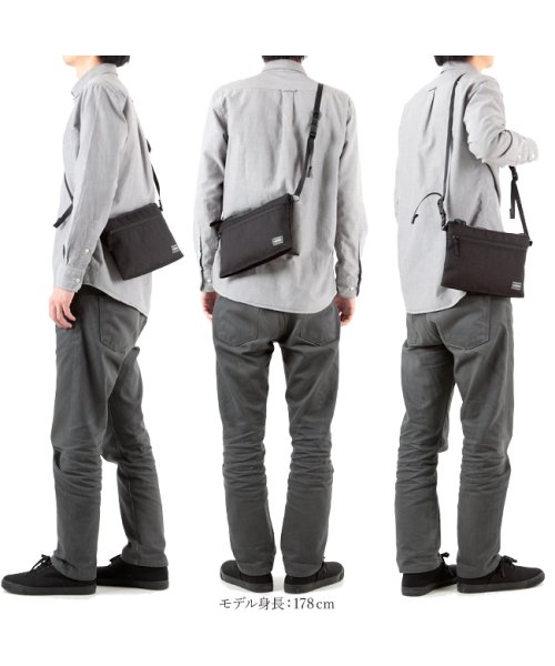 吉田カバン ポーター ハイブリッド サコッシュ ショルダーバッグ メンズ レディース ブランド A5 Porter 737 170 ポーター Porter D Fashion