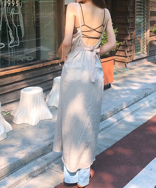 セール10 Off スペシャルプライス Chuu チュー リネンロングワンピース トップス リネン ワンピース ロング オールインワン チュー Chuu D Fashion
