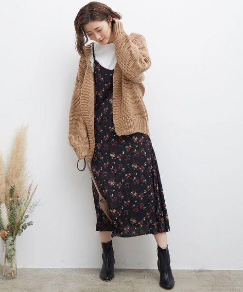 セール フラワー柄イレヘムキャミワンピース ロペピクニック Rope Picnic D Fashion セール フラワー柄イレヘムキャミワンピース ロペピクニック Rope Picnic D Fashion