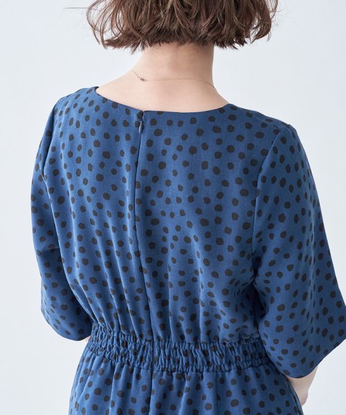 セール 一部店舗限定 結婚式にも ダルメシアンプリントワンピース ロペピクニック Rope Picnic D Fashion セール 一部店舗限定 結婚式にも ダルメシアンプリントワンピース ロペピクニック Rope Picnic D Fashion