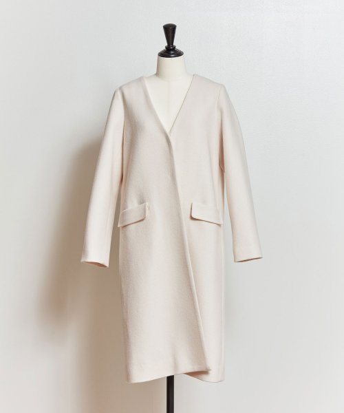 セール ノーカラーウールコート ノエラ Noela D Fashion セール ノーカラーウールコート ノエラ Noela D Fashion