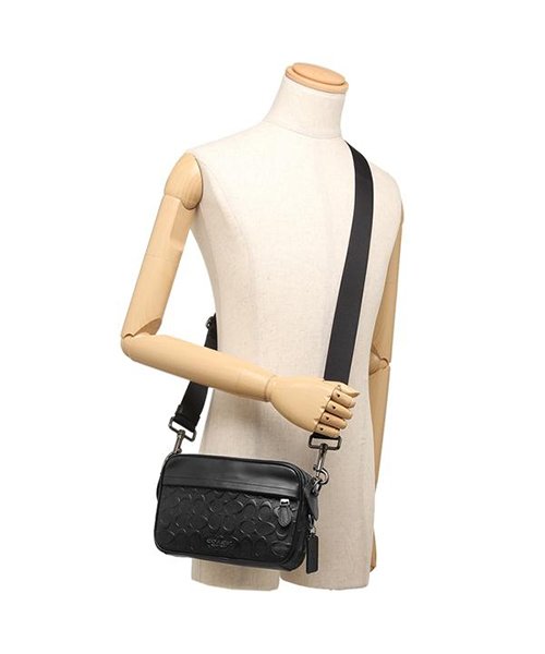 コーチ ショルダーバッグ アウトレット メンズ Coach F Qbbk ブラック コーチ Coach D Fashion