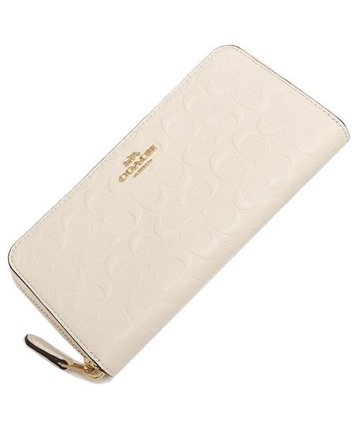 コーチ 長財布 アウトレット レディース Coach F Imchk ホワイト コーチ Coach D Fashion