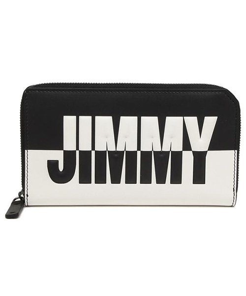 ジミーチュウ 長財布 メンズ JIMMY CHOO CARNABY BBM ブラック ホワイト(502481681) ジミーチュウ(JIMMY  CHOO) d fashion