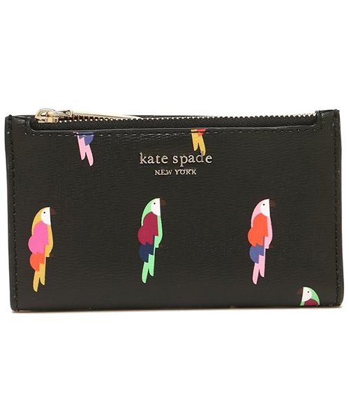 ケイトスペード 折財布 レディース Kate Spade Pwru7351 098 ブラックマルチ ケイトスペード ニューヨーク Kate Spade New York D Fashion