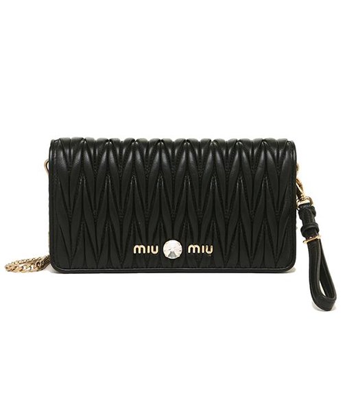セール ミュウミュウ ショルダーバッグ ポシェット レディース Miu Miu 5dh029 2b9g F0002 ブラック ミュウミュウ Miumiu D Fashion セール ミュウミュウ ショルダーバッグ ポシェット レディース Miu Miu 5dh029 2b9g F0002 ブラック ミュウミュウ Miumiu D Fashion