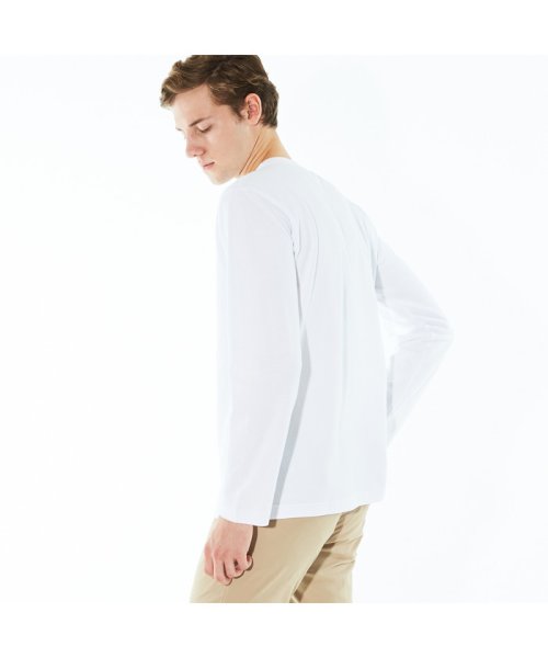 鹿の子地ロングスリーブTシャツ(502498125) | ラコステ メンズ(LACOSTE Mens) - d fashion 鹿の子地ロングスリーブTシャツ(502498125) | ラコステ メンズ(LACOSTE Mens) - d fashion