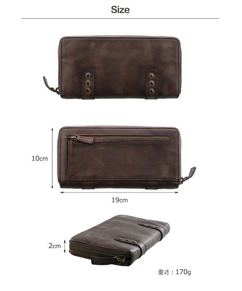 ミアボルサ Mia Borsa [Mia Borsa] 牛革レザーウォッシュ加工