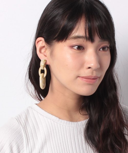 セール カラーチェーンイヤリング ナノ ユニバース Nano Universe D Fashion