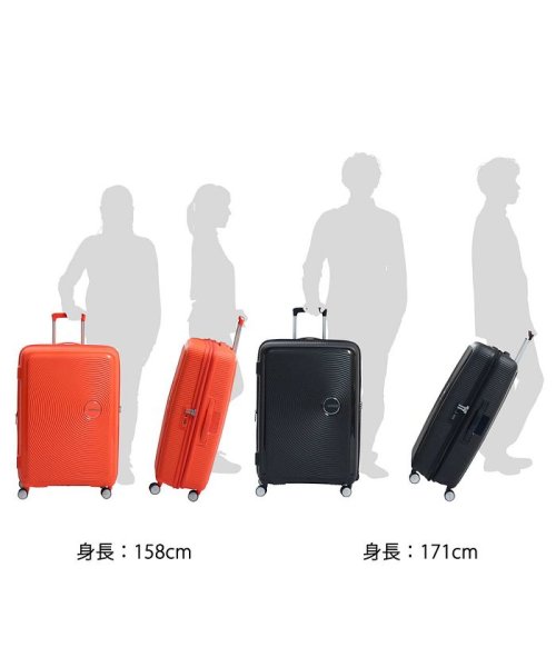 日本正規品 サムソナイト アメリカンツーリスター スーツケース American Tourister 97l 110l 10泊 長期旅行 32g 003 アメリカンツーリスター American Tourister D Fashion