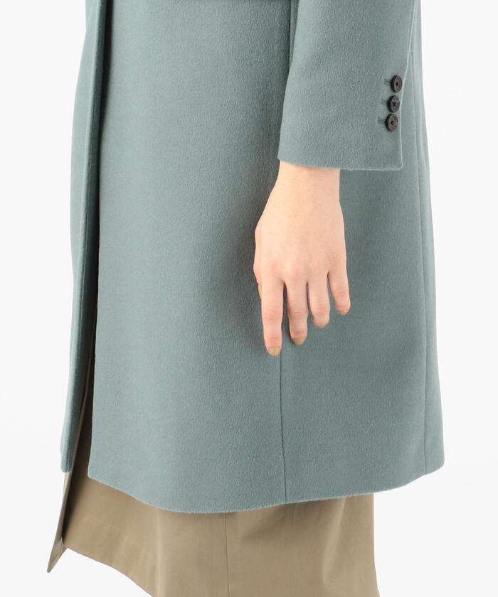 クーポン】【セール 40%OFF】ウールカシミヤ チェスターコート