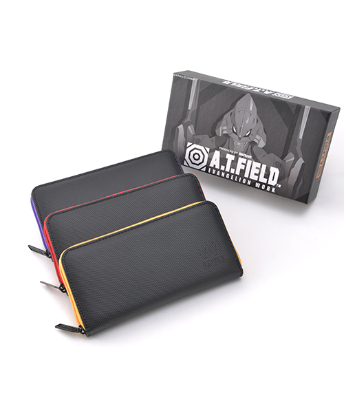 EVANGELION × GRAMAS】エヴァンゲリオン 財布 L字ファスナーミニ