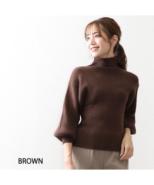 セール ふんわりやわらか袖バルーンニット オウンコード Owncode D Fashion