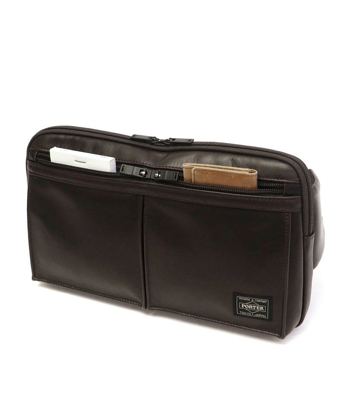 美品　PORTER　ポーター　AMAZE　アメイズ　レザー　ウエストバッグ 楽天市場】ポーター アメイズ ウエストバッグ 022-03796 吉田