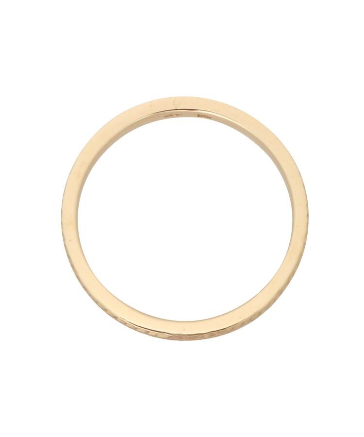 値下げ価格！COCOSHNIK ♡ K10リーフリング 約12号 COCOSHNIK 指輪 リング K10リーフノット リング（大