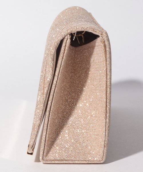 セール ラメ素材 フラット金具プリーツパーティークラッチバッグ スタイルブロック レディース Styleblock D Fashion