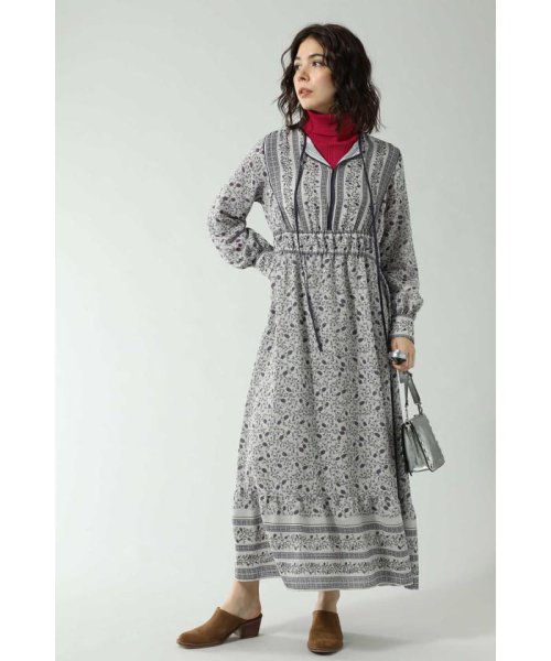 セール フォークロアプリントワンピース ローズバッド Rose Bud D Fashion