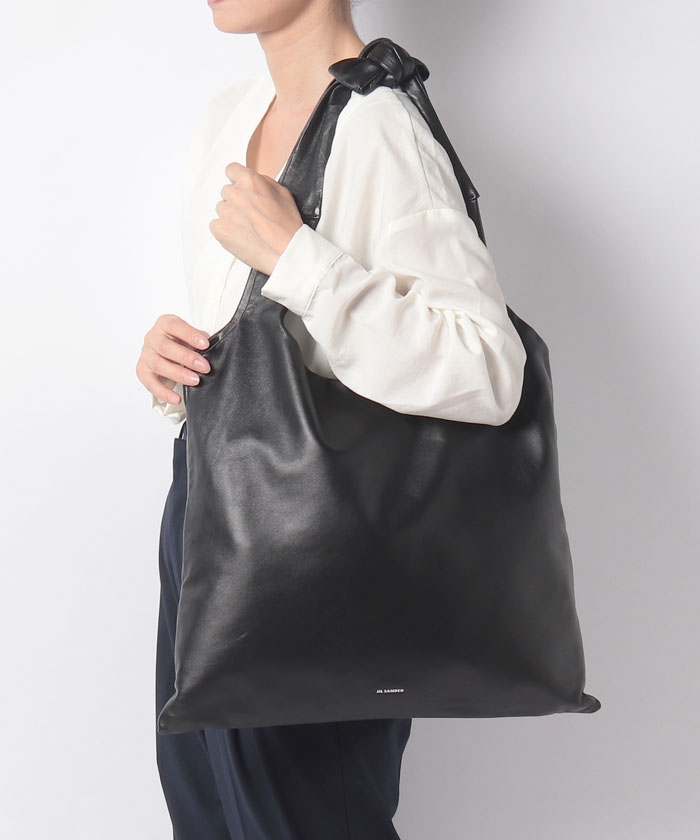 セール 10%OFF】【JIL SANDER】トートバッグ/【BLACK】(502528637