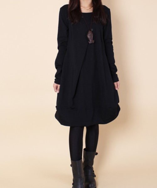 セール コクーンシルエットワンピース アミュレット Amulet D Fashion