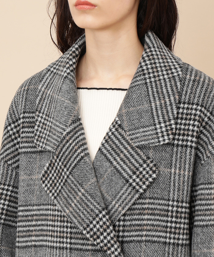 セール 40%OFF】【WEB限定】BIGラペルリバーコート(502568546 セール 40%OFF】【WEB限定】BIGラペルリバーコート(502568546