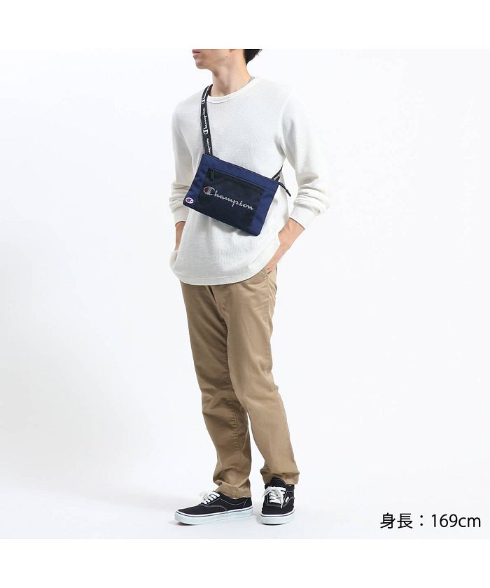 CHAMPION ☆ ポシェット/サコッシュ 23x18x2 cm チャンピオン 財布 お財布ショルダー | チャンピオン(Champion