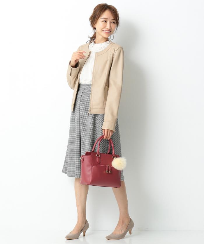 セール 50%OFF】【本革】ソフトラムレザー ノーカラージャケット