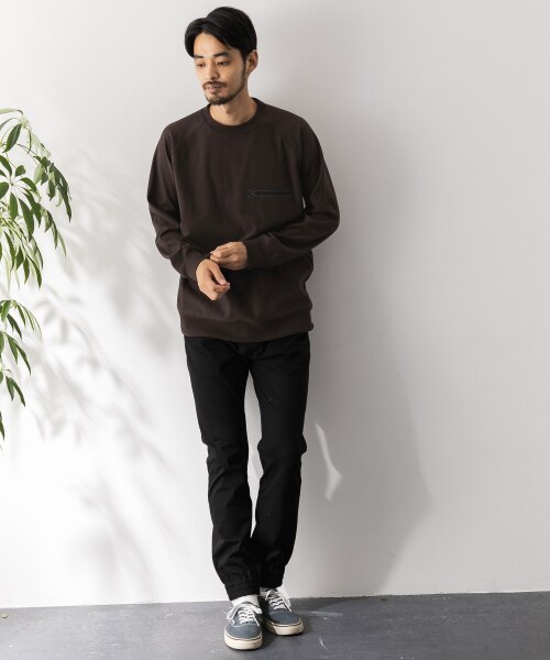 セール 50%OFF】360°ストレッチファスナーポケットスウェット セール 50%OFF】360°ストレッチファスナーポケットスウェット