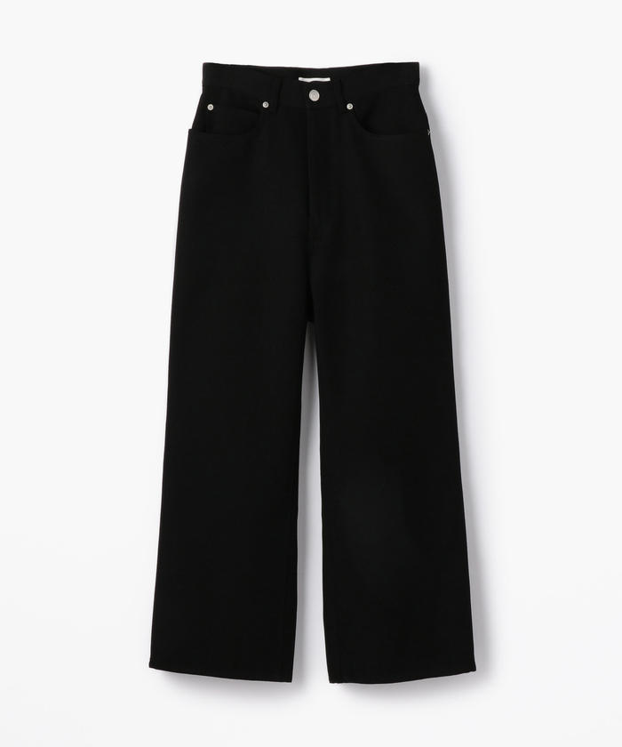 GALERIE VIE 2019AW ウールマットクロス ストレートパンツ 36 GALERIE VIE 2019AW ウールマットクロス ストレートパンツ 36