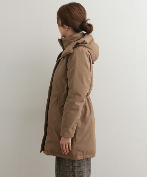 セール 40%OFF】グリーンダウンロングジャケット(502587586