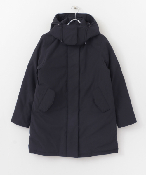 クーポン】【セール 40%OFF】グリーンダウンロングジャケット