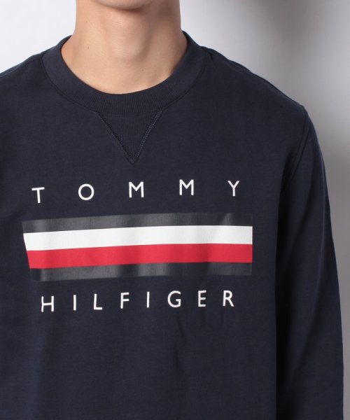 ロゴ スウェット Global Logo Crew トミーヒルフィガー Tommy Hilfiger D Fashion