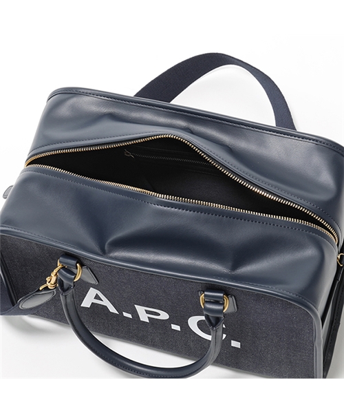 独特な a.p.c. アーペーセー ボストンバッグ general-bond.co.jp