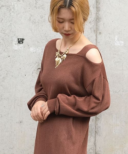 セール Andj Made ラメワンショルダーニットワンピース andj アンドジェイ Andj D Fashion セール Andj Made ラメワンショルダーニットワンピース andj アンドジェイ Andj D Fashion