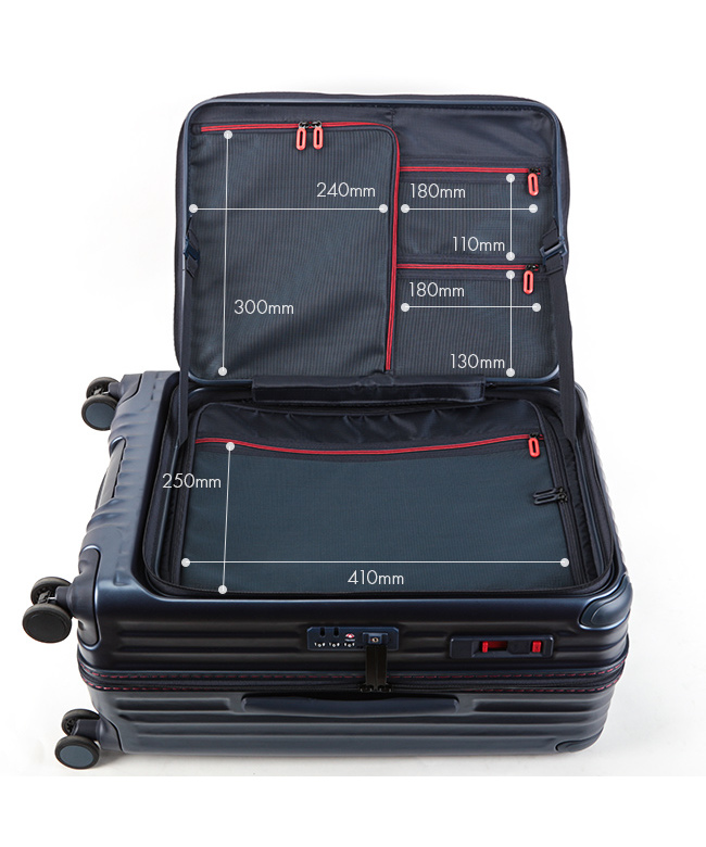【美品】　CARGO  カーゴ　スーツケース　フロントオープン　機内持ち込み 楽天市場】【5H限定豪華プレゼント｜8/6 19時～】2年保証｜特典